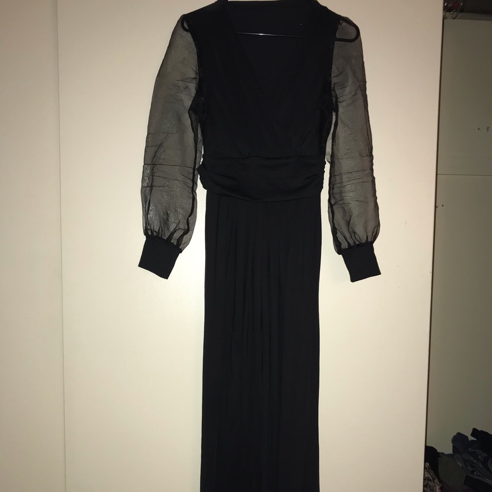 Black pant jumpsuit
